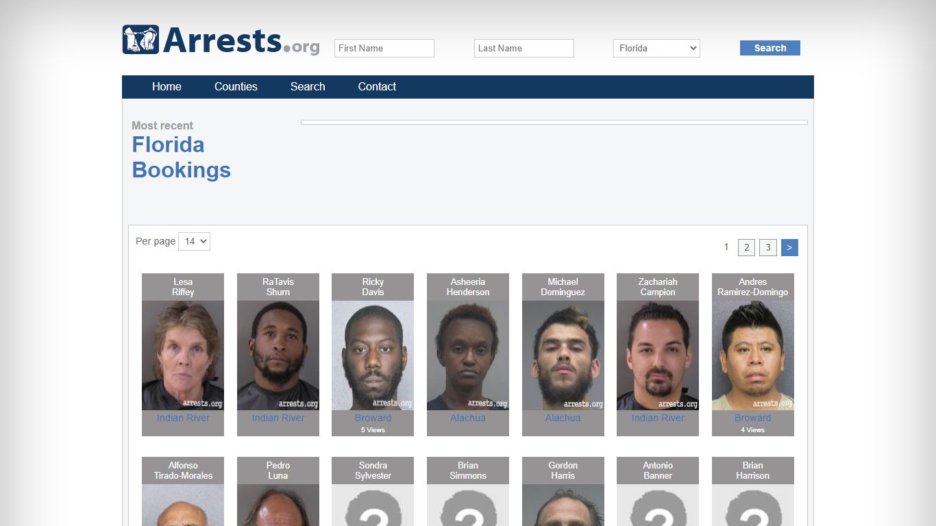 Florida Arrests and Inmate Search